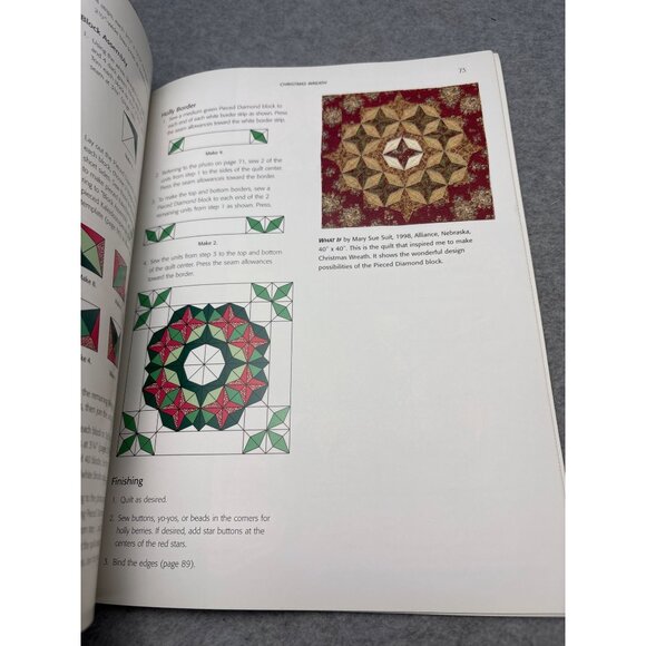 A New Twist on Triangles by Mary Sue Suit Quilting Book - Picture 5 of 12